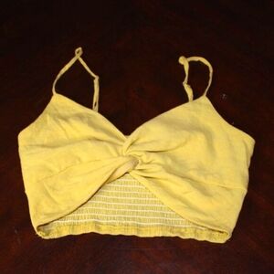 Crop Top Fashion Nova - Smocked Back Size S